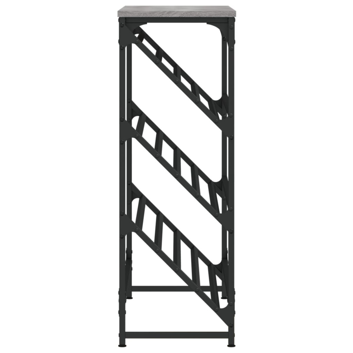 vidaXL Παπουτσοθήκη Γκρι Sonoma 90x30x85 εκ. από Επεξεργασμένο Ξύλο