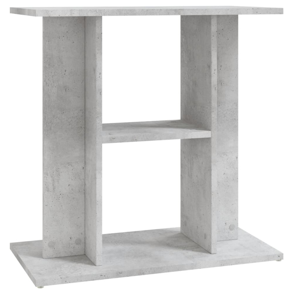 vidaXL Βάση Ενυδρείου Γκρι από Σκυρόδεμα 60x30x60 εκ. από Τεχνητό Ξύλο