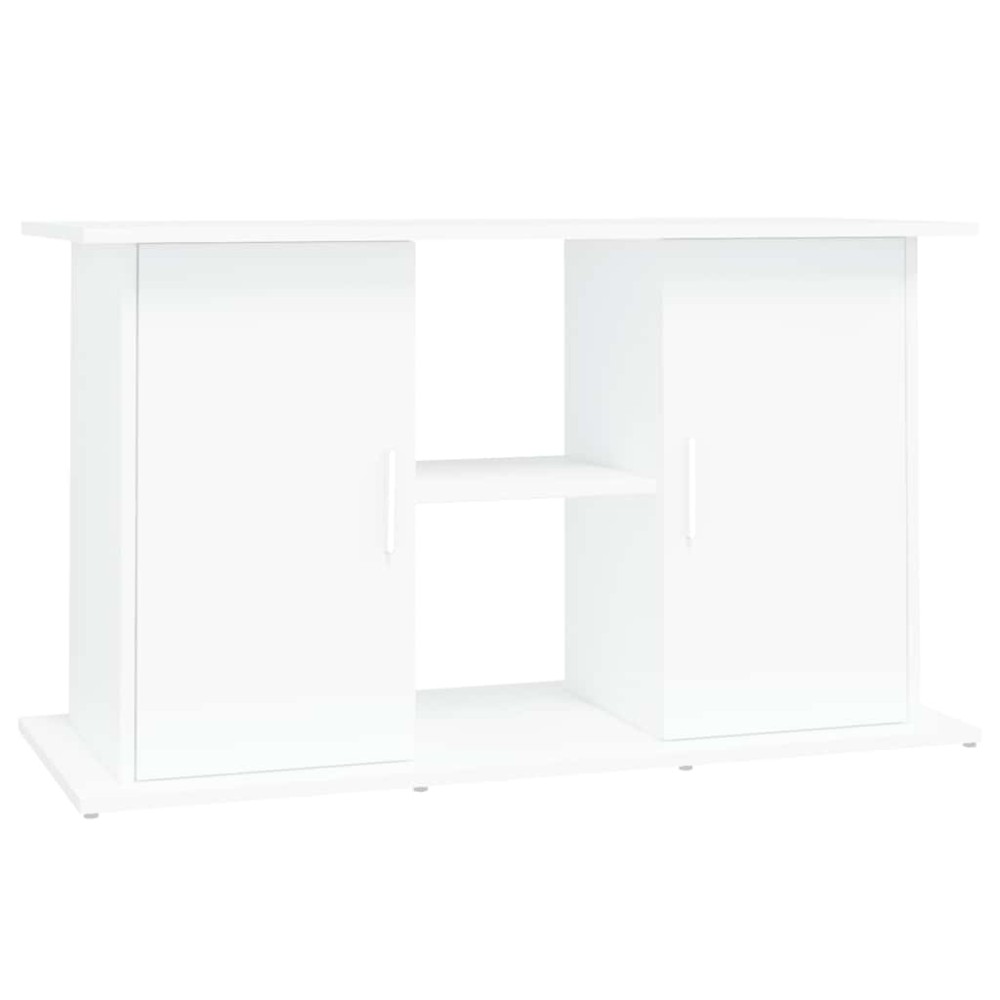 vidaXL Βάση Ενυδρείου Λευκή 101 x 41 x 58 εκ. από Επεξεργασμένο Ξύλο