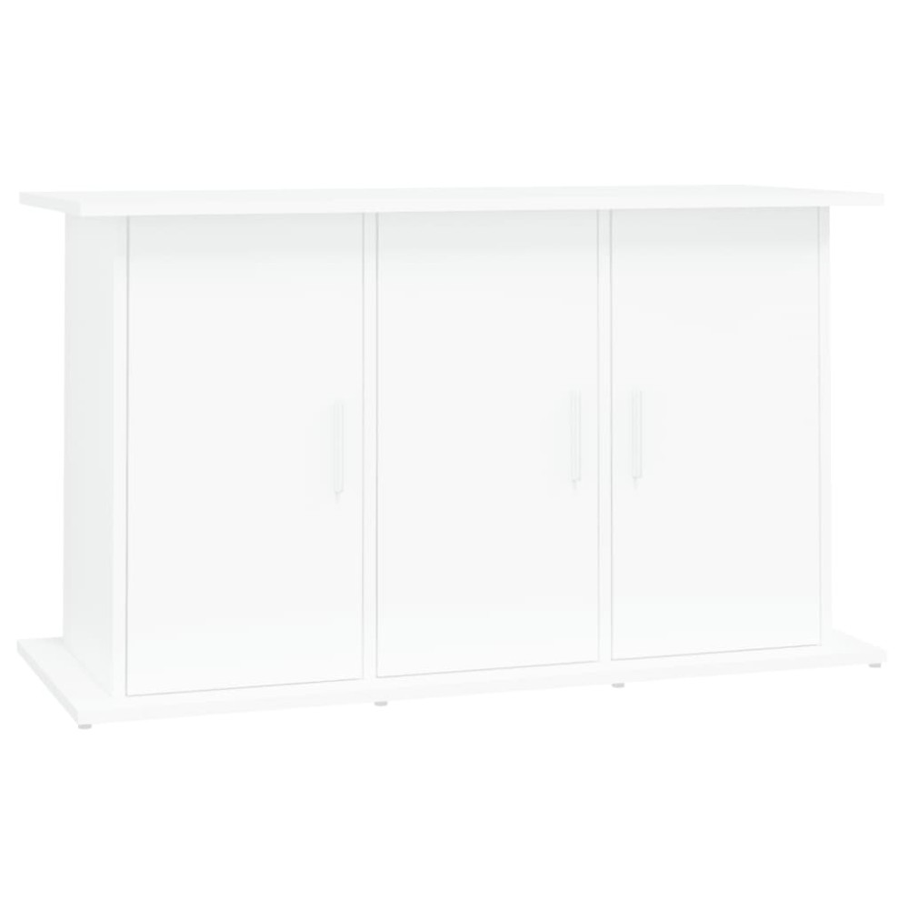 vidaXL Βάση Ενυδρείου Λευκή 101 x 41 x 58 εκ. από Επεξεργασμένο Ξύλο
