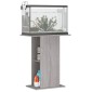 vidaXL Βάση Ενυδρείου Γκρι Sonoma 60,5x36x72,5 εκ. Επεξεργασμένο Ξύλο