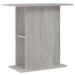 vidaXL Βάση Ενυδρείου Γκρι Sonoma 36x75x72,5 εκ. Επεξεργασμένο Ξύλο