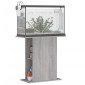 vidaXL Βάση Ενυδρείου Γκρι Sonoma 36x75x72,5 εκ. Επεξεργασμένο Ξύλο