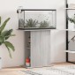 vidaXL Βάση Ενυδρείου Γκρι Sonoma 36x75x72,5 εκ. Επεξεργασμένο Ξύλο