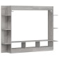 vidaXL Έπιπλο Τηλεόρασης Γκρι Sonoma 152 x 22 x 113 εκ. Επεξεργ. Ξύλο