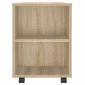 vidaXL Έπιπλο Τηλεόρασης Sonoma Δρυς 102 x 34,5 x 43 εκ. Επεξ. Ξύλο