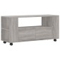 vidaXL Έπιπλο Τηλεόρασης Γκρι Sonoma 102x34,5x43 εκ. από Επεξεργ. Ξύλο