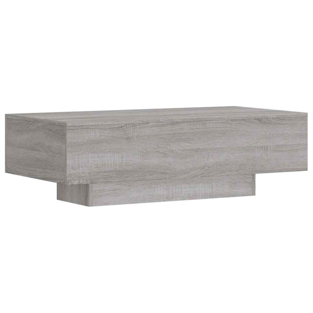vidaXL Τραπεζάκι Σαλονιού Γκρι Sonoma 100x49,5x31 εκ. Επεξεργ. Ξύλο