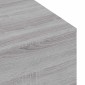 vidaXL Τραπεζάκι Σαλονιού Γκρι Sonoma 100x49,5x31 εκ. Επεξεργ. Ξύλο