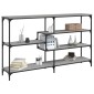 vidaXL Τραπέζι Κονσόλα Γκρι Sonoma 160x32x95 εκ. Επεξεργασμένο Ξύλο