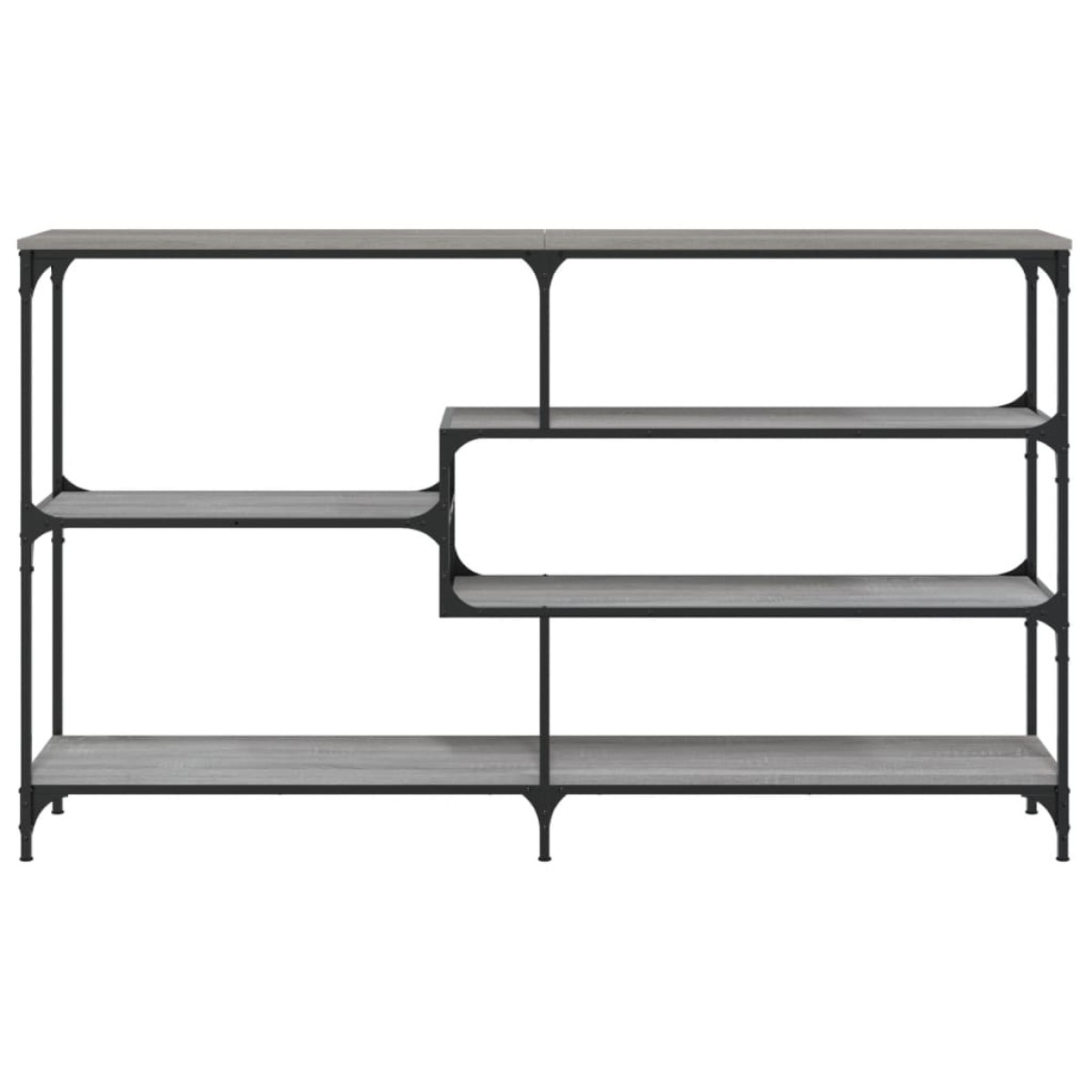 vidaXL Τραπέζι Κονσόλα Γκρι Sonoma 160x32x95 εκ. Επεξεργασμένο Ξύλο