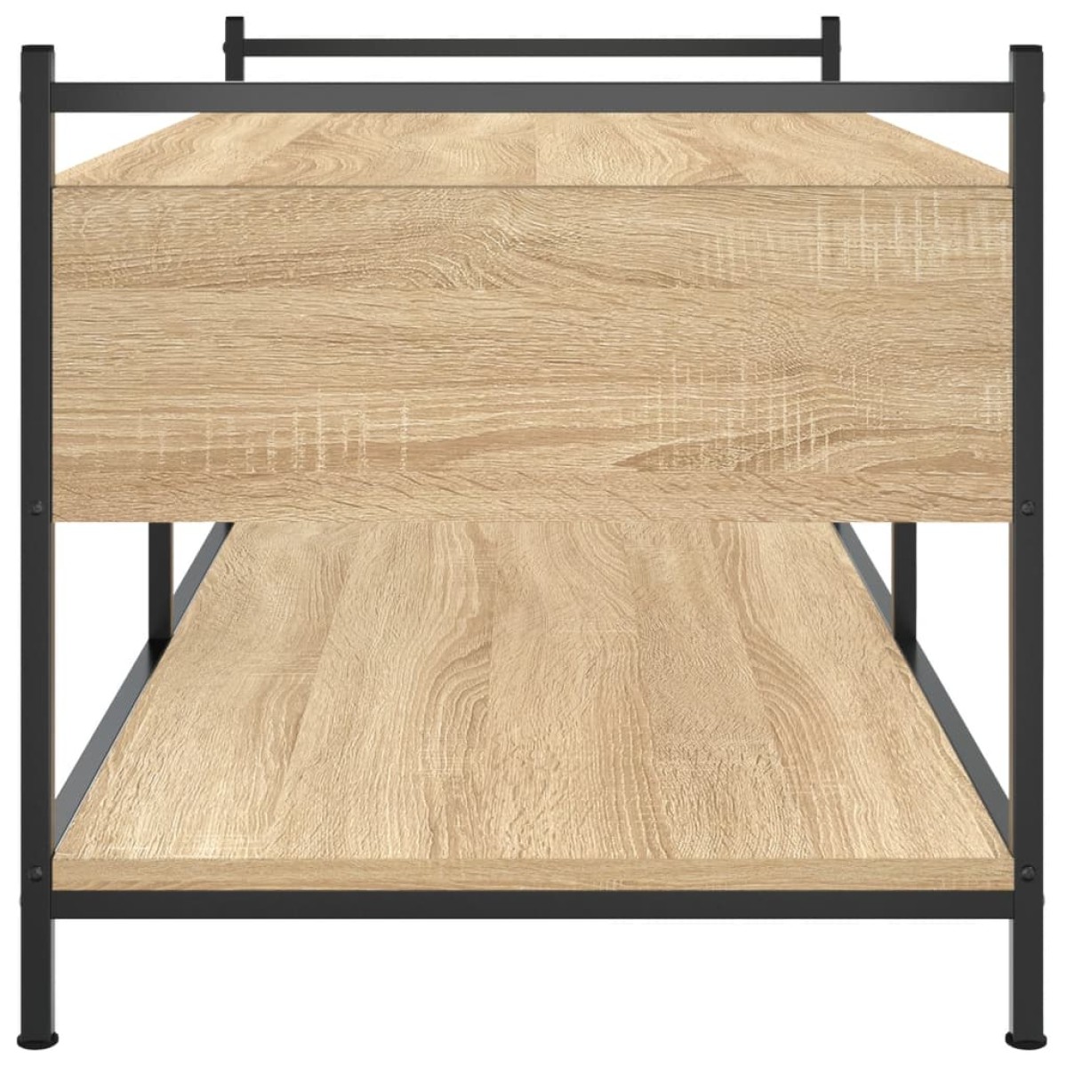 vidaXL Τραπεζάκι Σαλονιού Sonoma Δρυς 99x50x50 εκ. Επεξεργασμένο Ξύλο