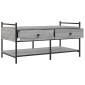 vidaXL Τραπεζάκι Σαλονιού Γκρι Sonoma 99x50x50 εκ. Επεξεργασμένο Ξύλο