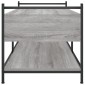 vidaXL Τραπεζάκι Σαλονιού Γκρι Sonoma 99x50x50 εκ. Επεξεργασμένο Ξύλο