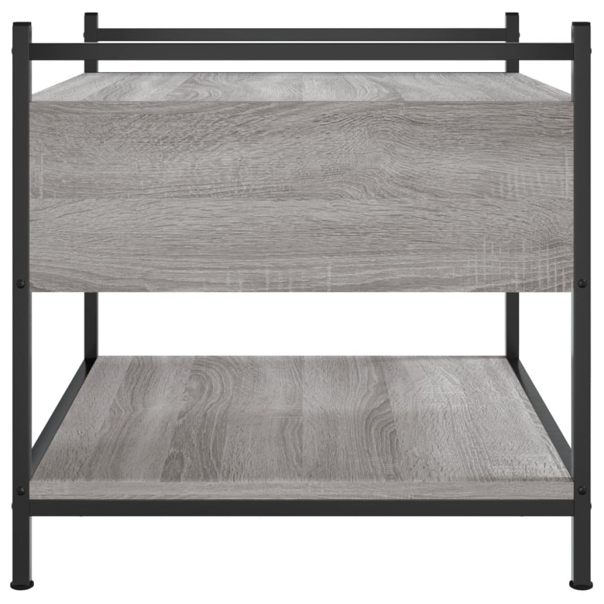 vidaXL Τραπεζάκι Σαλονιού Γκρι Sonoma 50x50x50 εκ. Επεξεργασμένο Ξύλο