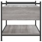 vidaXL Τραπεζάκι Σαλονιού Γκρι Sonoma 50x50x50 εκ. Επεξεργασμένο Ξύλο