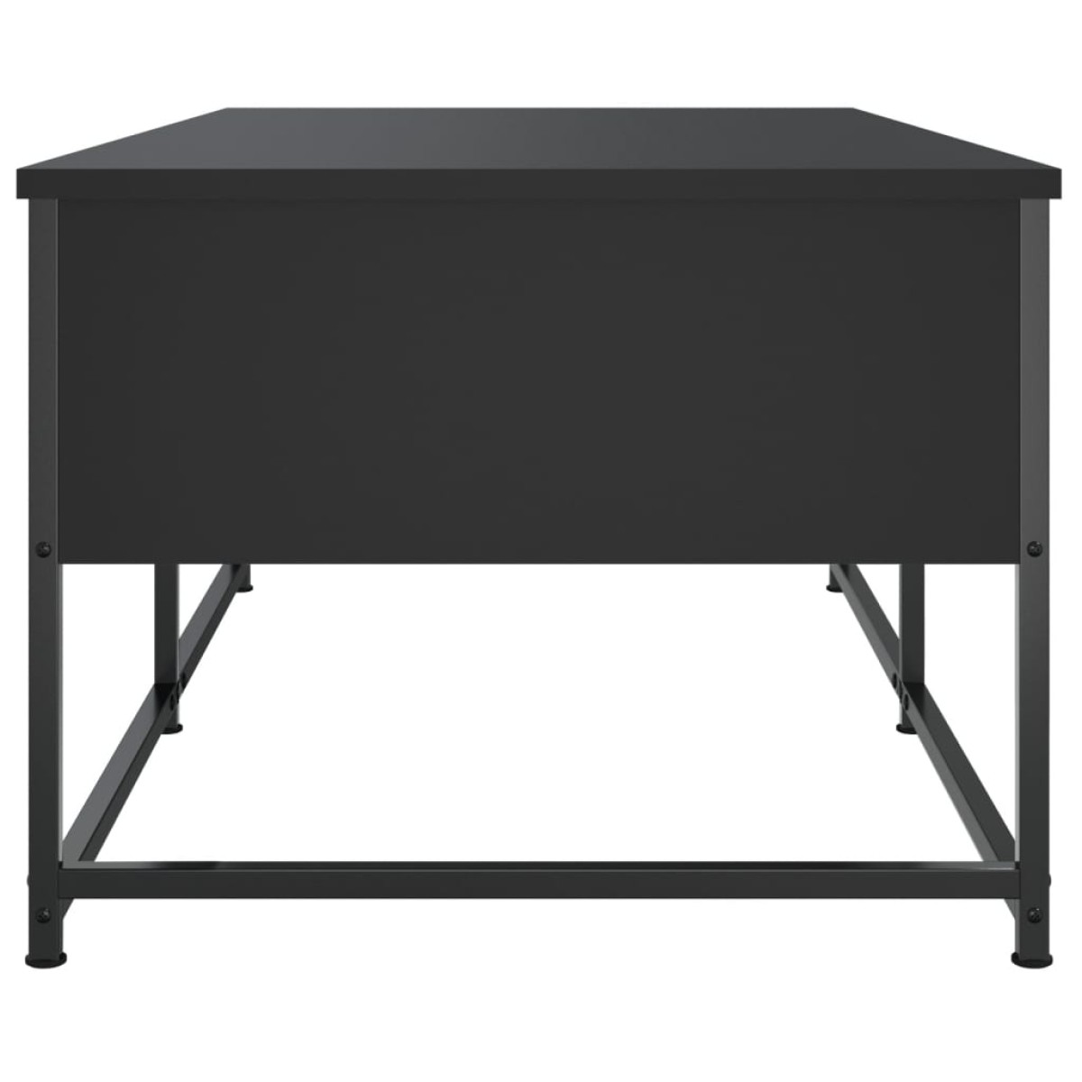 vidaXL Τραπεζάκι Σαλονιού Μαύρο 100x51x40 εκ. Επεξεργασμένο Ξύλο