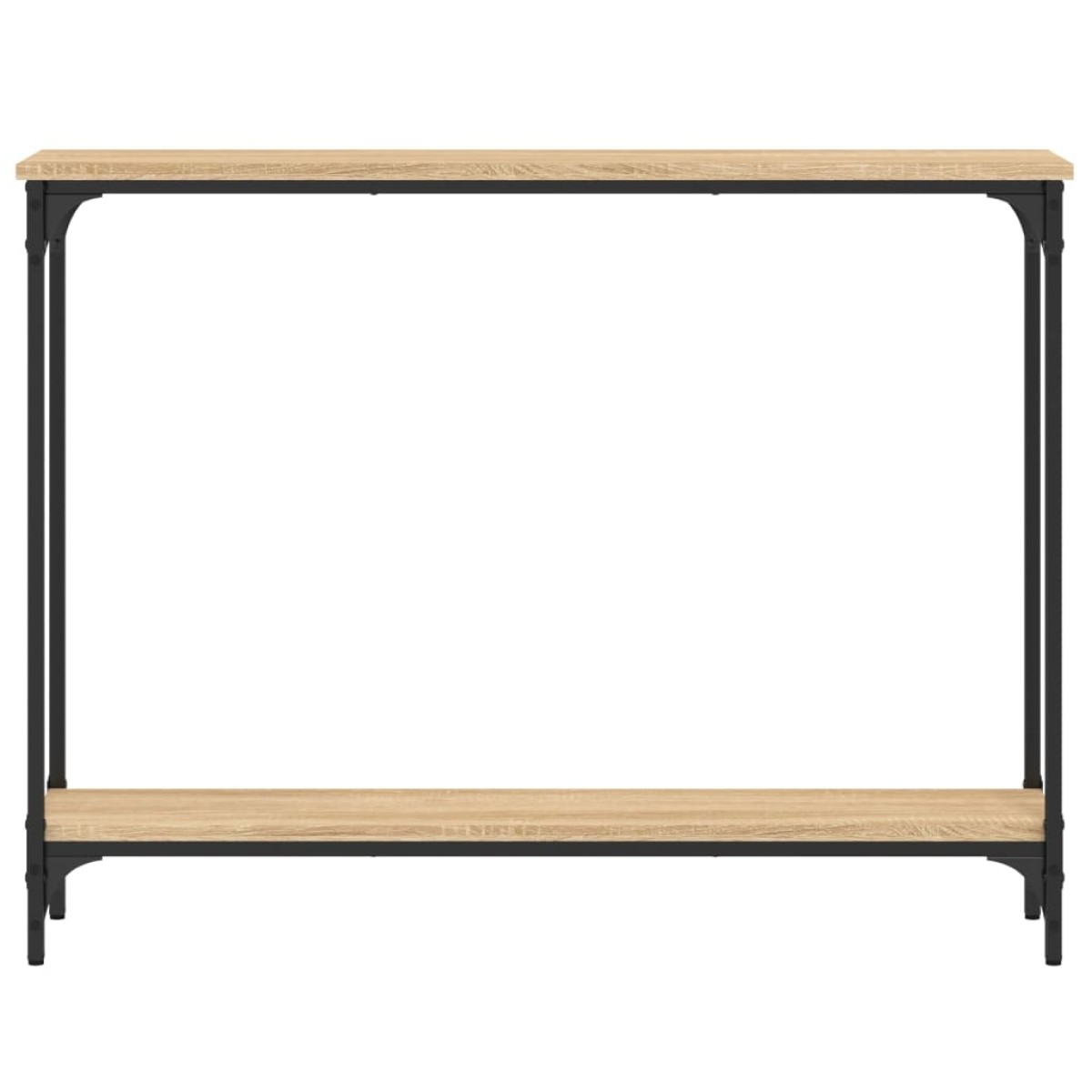 vidaXL Τραπέζι Κονσόλα Sonoma Δρυς 100x22,5x75 εκ. Επεξεργασμένο Ξύλο