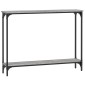 vidaXL Τραπέζι Κονσόλα Γκρι Sonoma 100x22,5x75 εκ. Επεξεργασμένο Ξύλο