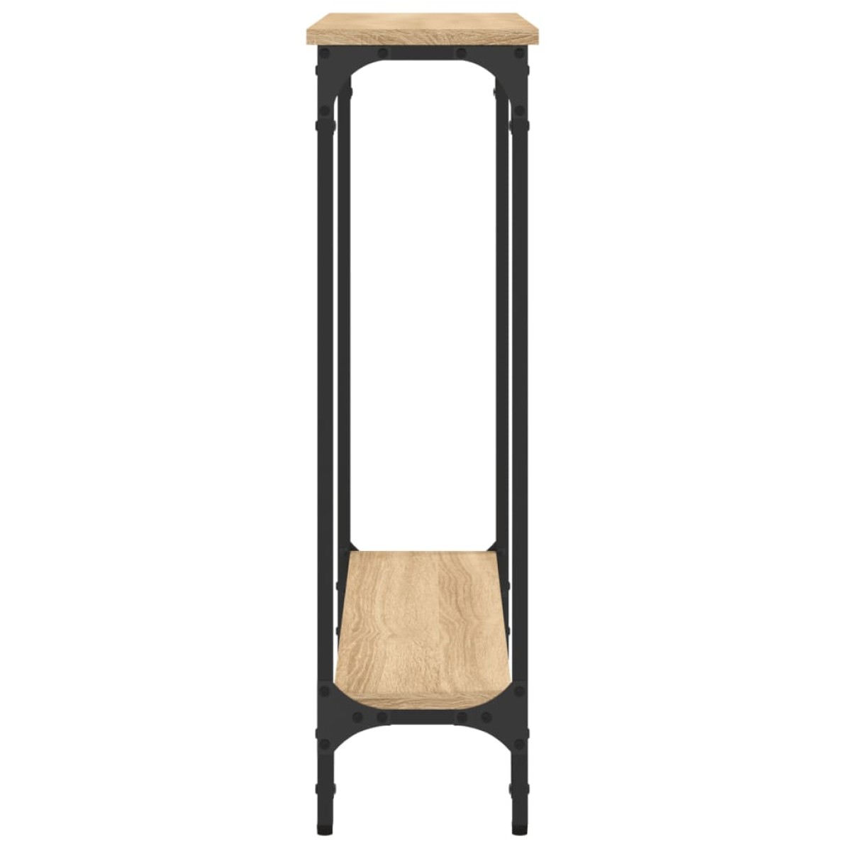 vidaXL Τραπέζι Κονσόλα Sonoma Δρυς 75x22,5x75 εκ. Επεξεργασμένο Ξύλο
