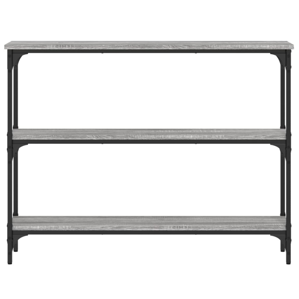 vidaXL Τραπέζι Κονσόλα Γκρι Sonoma 100x22,5x75 εκ. Επεξεργασμένο Ξύλο