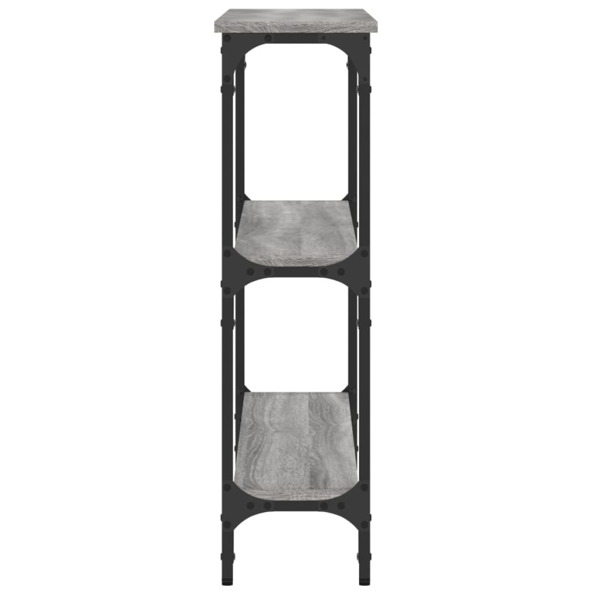 vidaXL Τραπέζι Κονσόλα Γκρι Sonoma 100x22,5x75 εκ. Επεξεργασμένο Ξύλο