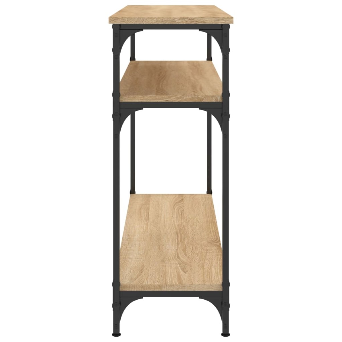 vidaXL Τραπέζι Κονσόλα Sonoma Δρυς 100x29x75 εκ. Επεξεργασμένο Ξύλο
