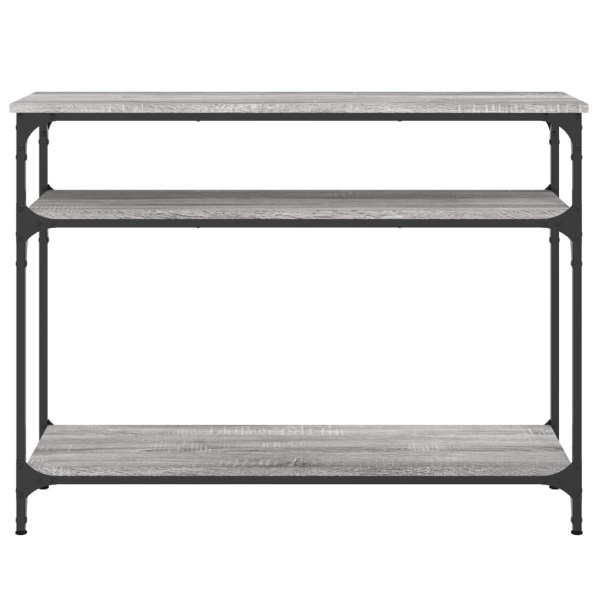 vidaXL Τραπέζι Κονσόλα Γκρι Sonoma 100x29x75 εκ. Επεξεργασμένο Ξύλο