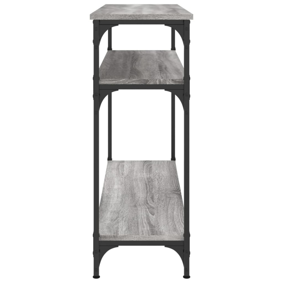 vidaXL Τραπέζι Κονσόλα Γκρι Sonoma 100x29x75 εκ. Επεξεργασμένο Ξύλο