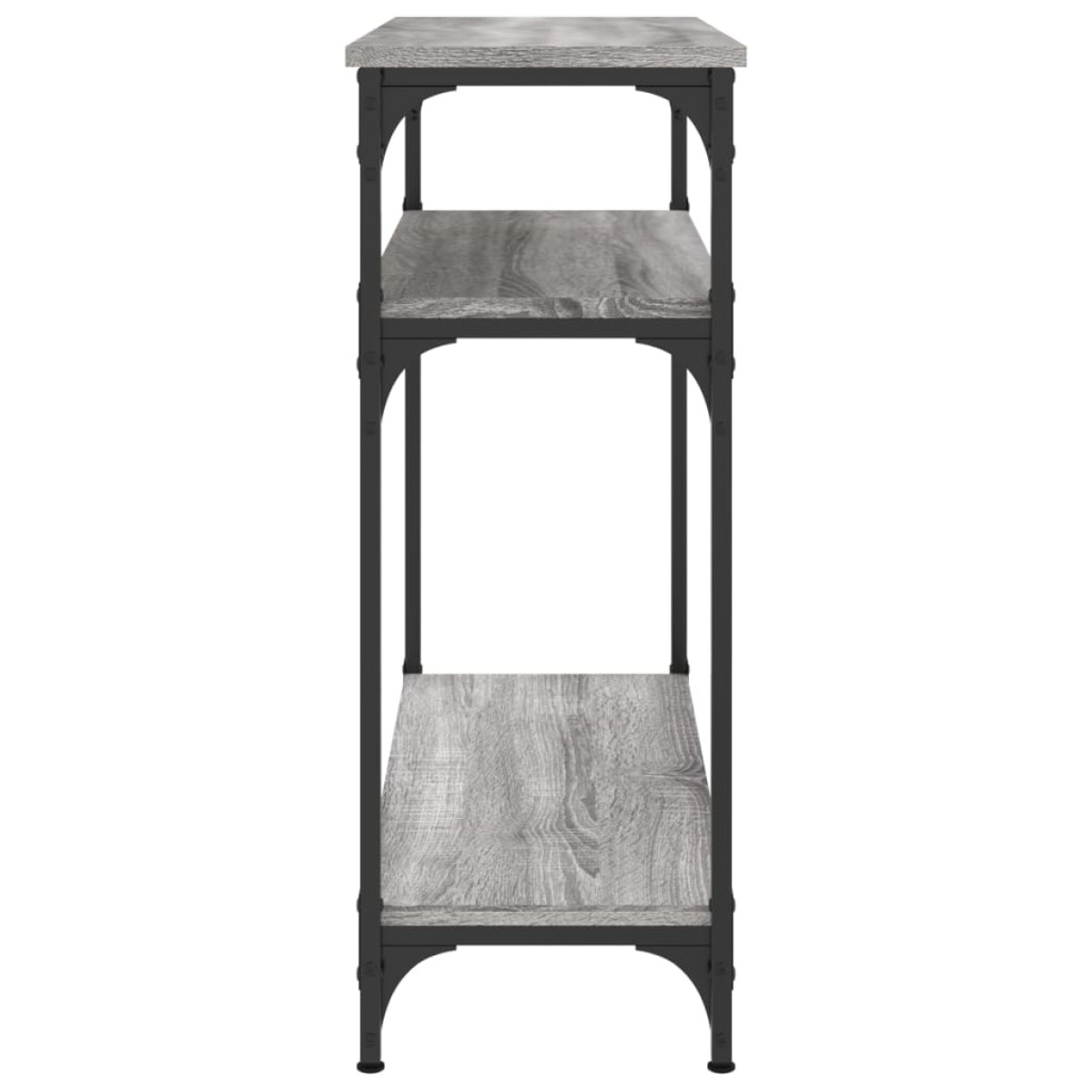vidaXL Τραπέζι Κονσόλα Γκρι Sonoma 75x29x75 εκ. Επεξεργασμένο Ξύλο