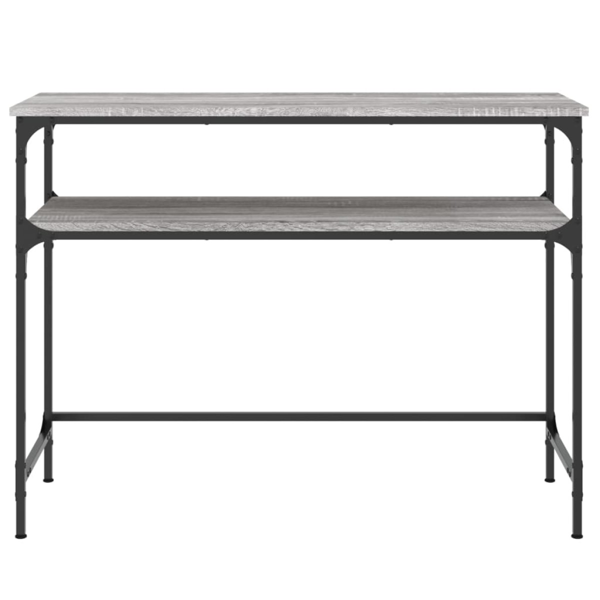 vidaXL Τραπέζι Κονσόλα Γκρι Sonoma 100x35,5x75 εκ. Επεξεργασμένο Ξύλο