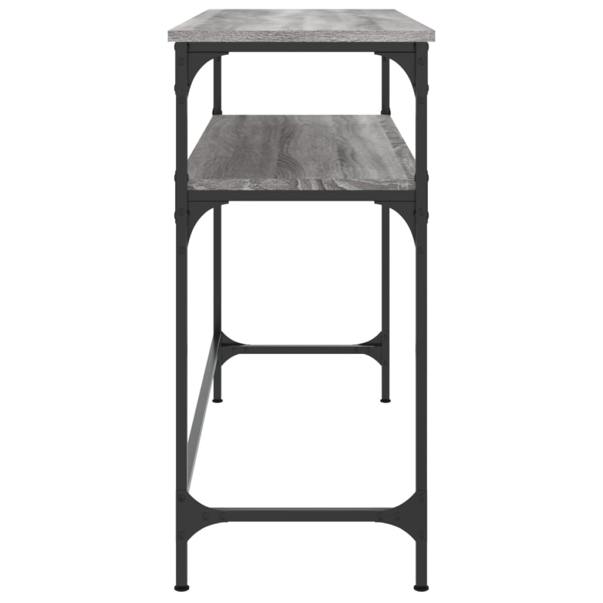 vidaXL Τραπέζι Κονσόλα Γκρι Sonoma 100x35,5x75 εκ. Επεξεργασμένο Ξύλο