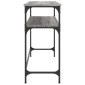 vidaXL Τραπέζι Κονσόλα Γκρι Sonoma 100x35,5x75 εκ. Επεξεργασμένο Ξύλο