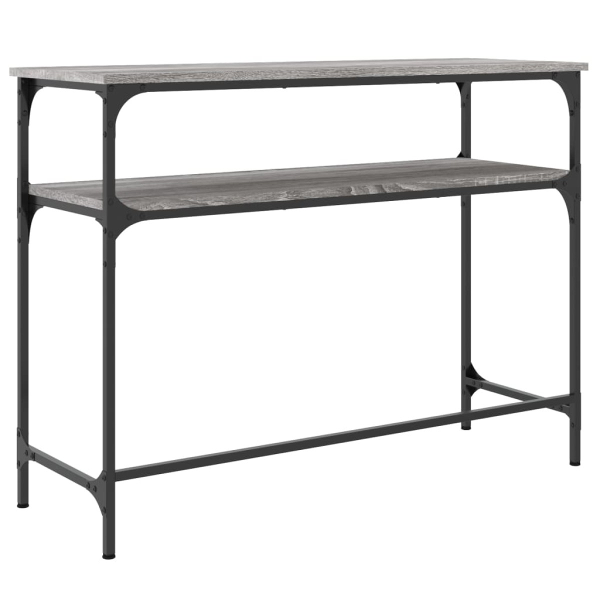 vidaXL Τραπέζι Κονσόλα Γκρι Sonoma 100x35,5x75 εκ. Επεξεργασμένο Ξύλο