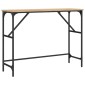 vidaXL Τραπέζι Κονσόλα Sonoma Δρυς 100x32x75 εκ. Επεξεργασμένο Ξύλο