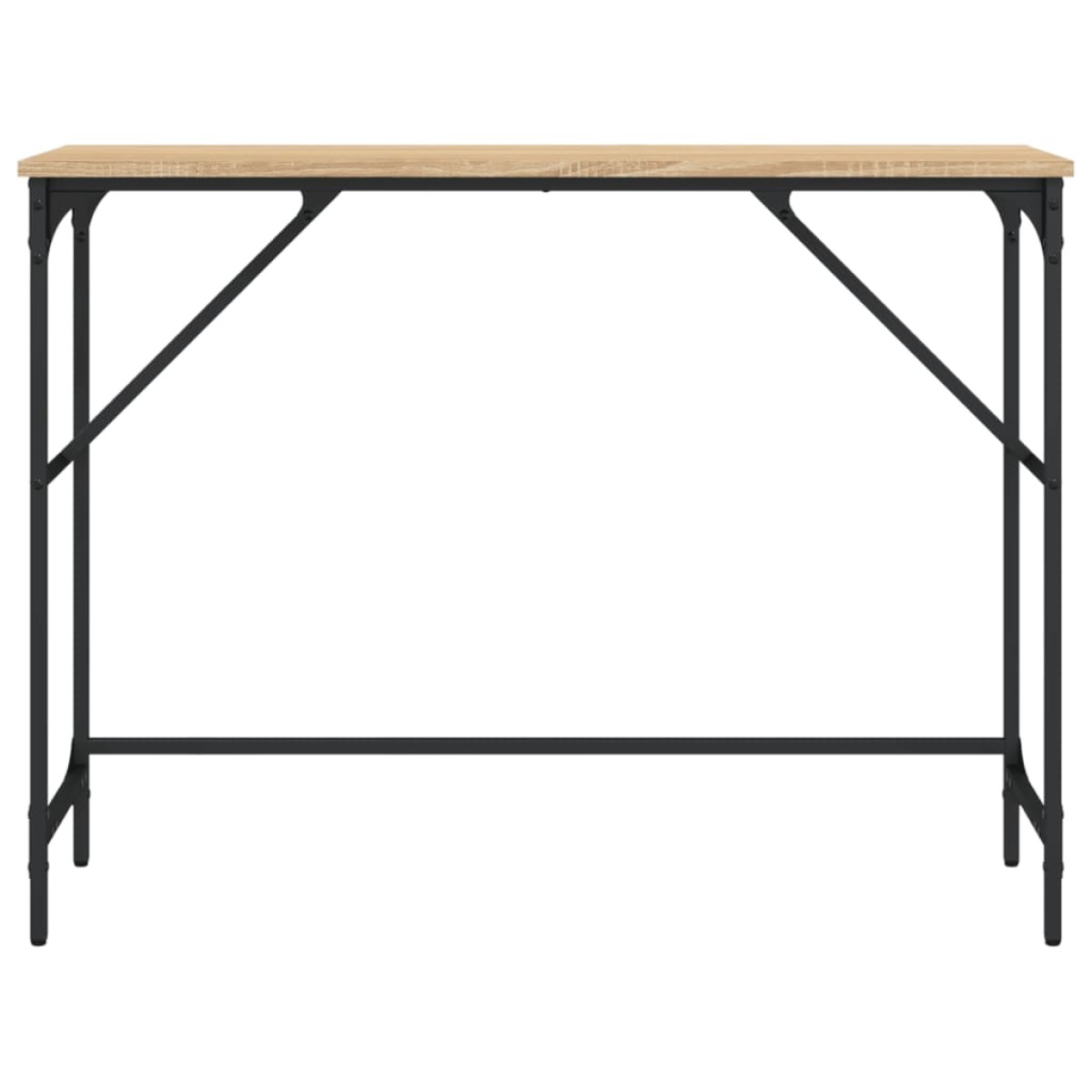vidaXL Τραπέζι Κονσόλα Sonoma Δρυς 100x32x75 εκ. Επεξεργασμένο Ξύλο