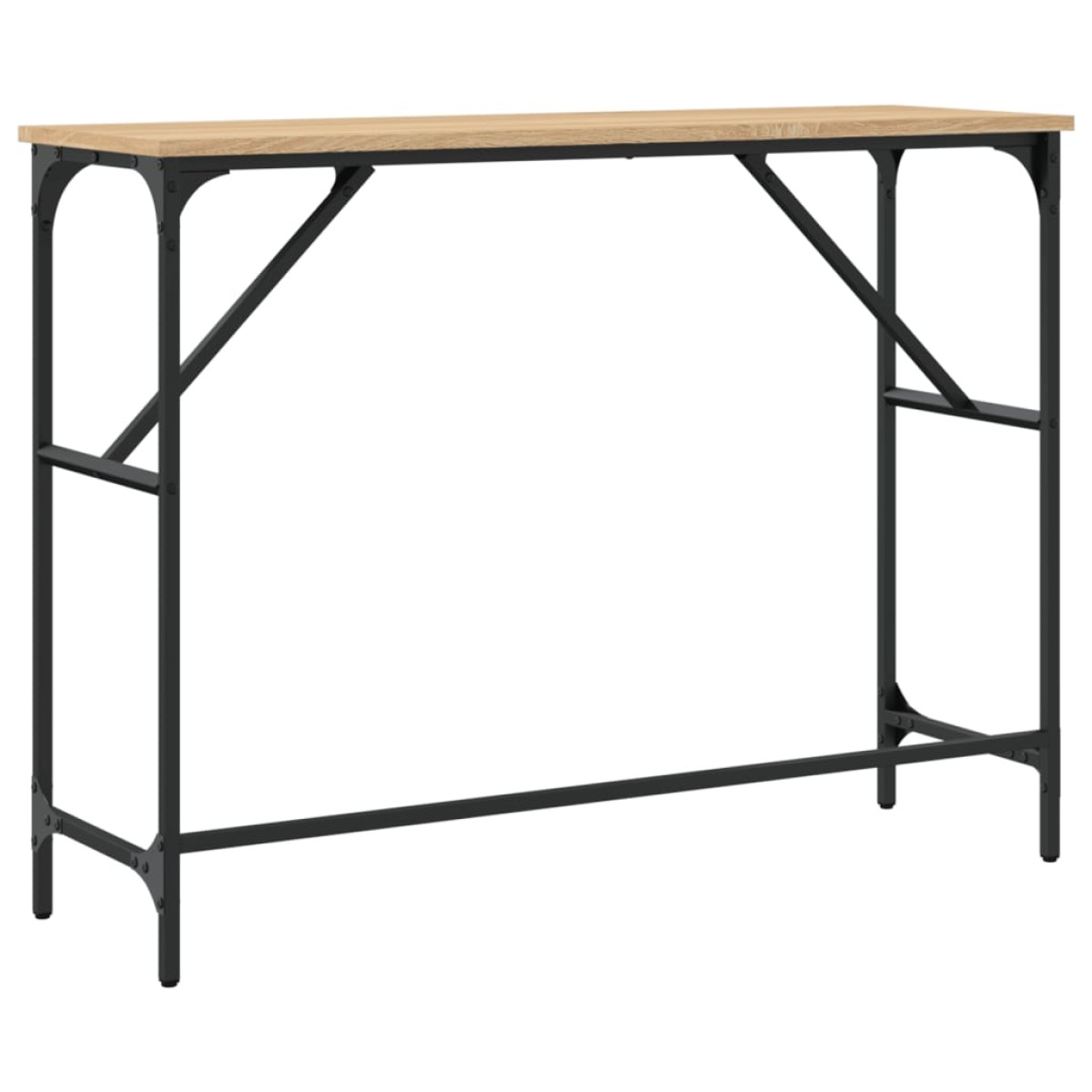 vidaXL Τραπέζι Κονσόλα Sonoma Δρυς 100x32x75 εκ. Επεξεργασμένο Ξύλο