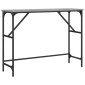 vidaXL Τραπέζι Κονσόλα Γκρι Sonoma 100x32x75 εκ. Επεξεργασμένο Ξύλο