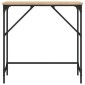 vidaXL Τραπέζι Κονσόλα Sonoma Δρυς 75x32x75 εκ. Επεξεργασμένο Ξύλο