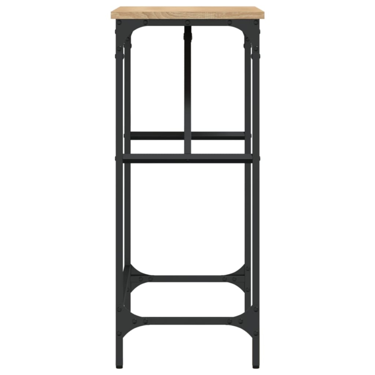 vidaXL Τραπέζι Κονσόλα Sonoma Δρυς 75x32x75 εκ. Επεξεργασμένο Ξύλο