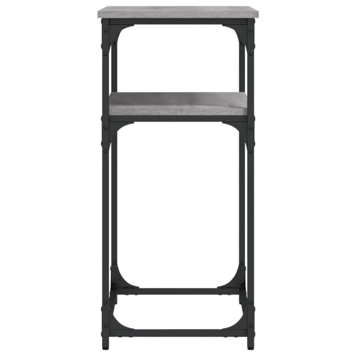 vidaXL Τραπέζι Κονσόλα Γκρι Sonoma 75x35,5x75 εκ. Επεξεργασμένο Ξύλο