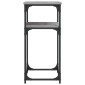 vidaXL Τραπέζι Κονσόλα Γκρι Sonoma 75x35,5x75 εκ. Επεξεργασμένο Ξύλο