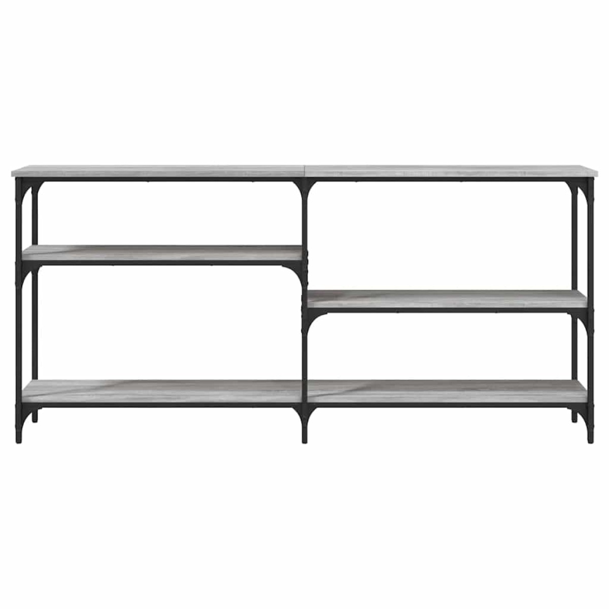 vidaXL Τραπέζι Κονσόλα Γκρι Sonoma 160x29x75 εκ. Επεξεργασμένο Ξύλο