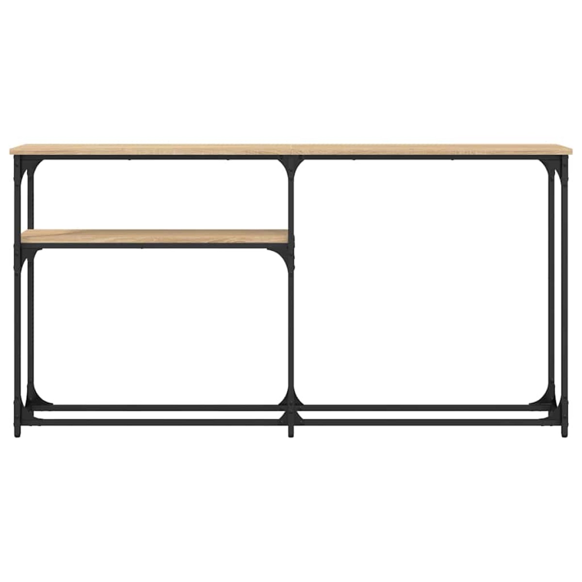 vidaXL Τραπέζι Κονσόλα Sonoma Δρυς 145x22,5x75 εκ. Επεξεργασμένο Ξύλο