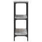 vidaXL Τραπέζι Κονσόλα Γκρι Sonoma 100x29x75 εκ. Επεξεργασμένο Ξύλο