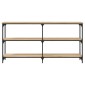 vidaXL Τραπέζι Κονσόλα Sonoma Δρυς 150x29x75 εκ. Επεξεργασμένο Ξύλο