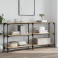 vidaXL Τραπέζι Κονσόλα Sonoma Δρυς 150x29x75 εκ. Επεξεργασμένο Ξύλο