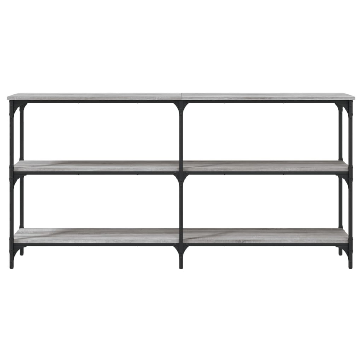 vidaXL Τραπέζι Κονσόλα Γκρι Sonoma 150x29x75 εκ. Επεξεργασμένο Ξύλο