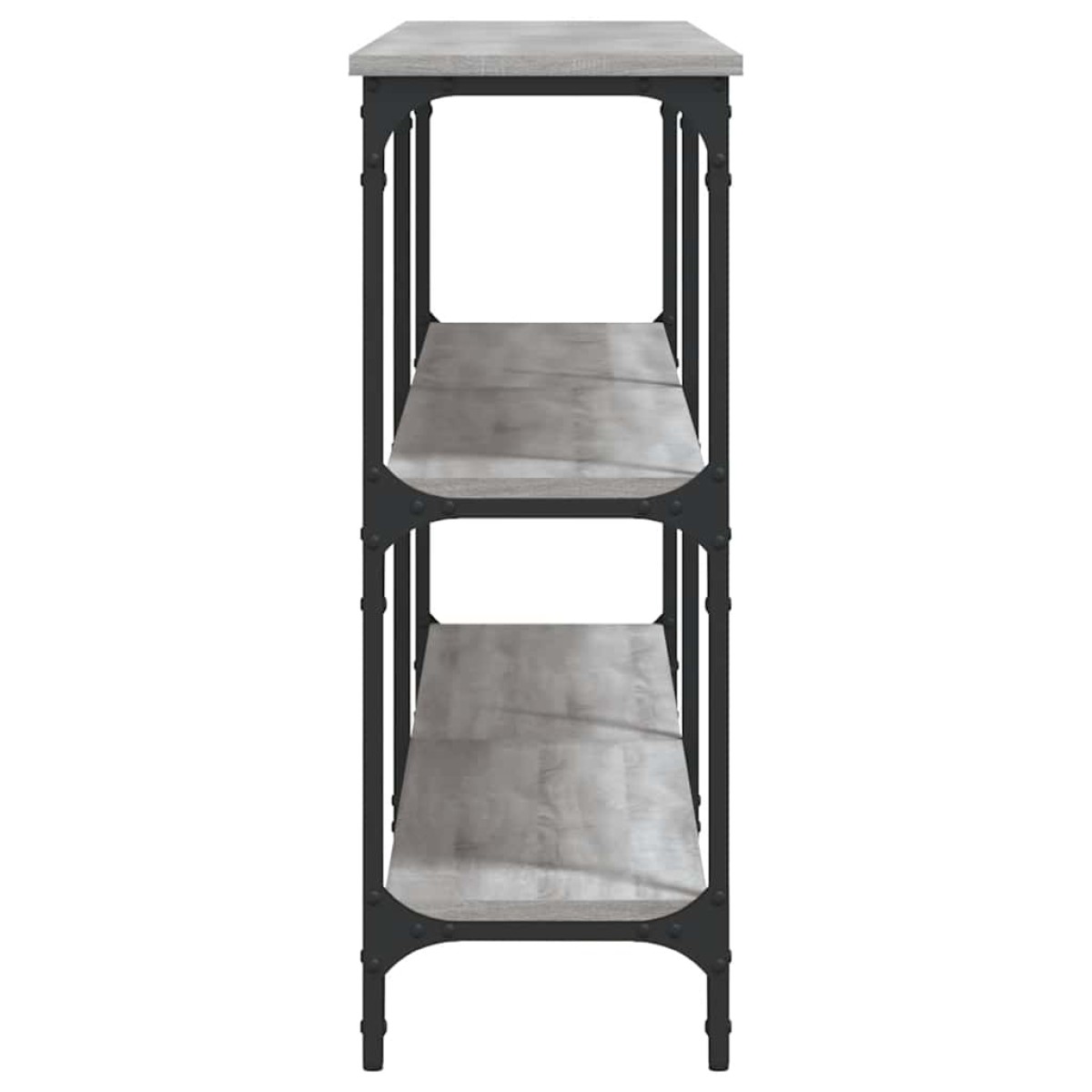 vidaXL Τραπέζι Κονσόλα Γκρι Sonoma 200x29x75 εκ. Επεξεργασμένο Ξύλο