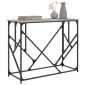 vidaXL Τραπέζι Κονσόλα Γκρι Sonoma 100x40x80 εκ. Επεξεργασμένο Ξύλο